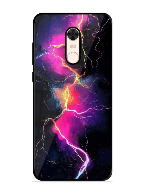 Electric Dreams Glossy Soft Edge Case for Xiaomi Redmi Note 5