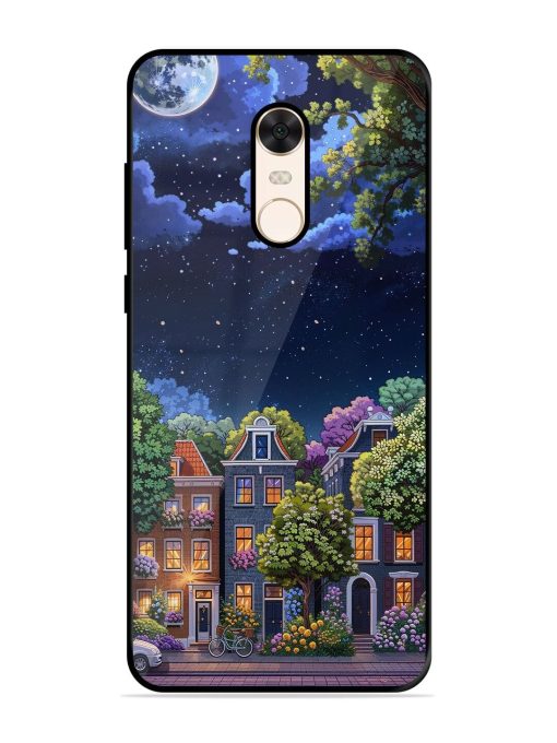 Moonlit Streets Glossy Soft Edge Case for Xiaomi Redmi Note 5 Chachhi