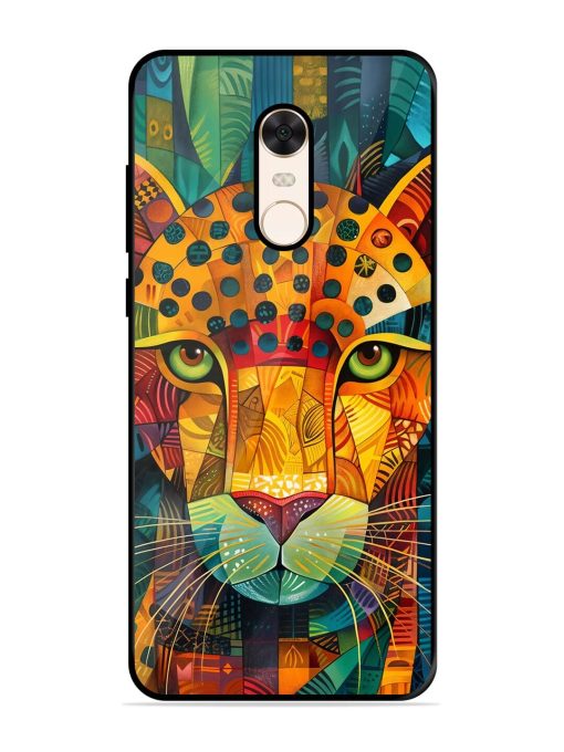 Mosaic Majesty Glossy Soft Edge Case for Xiaomi Redmi Note 5 Chachhi