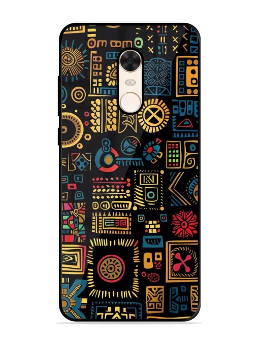 Tribal Tapestry Glossy Soft Edge Case for Xiaomi Redmi Note 5 Chachhi