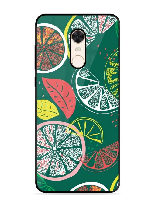 Citrus Symphony Glossy Soft Edge Case for Xiaomi Redmi Note 5 Chachhi