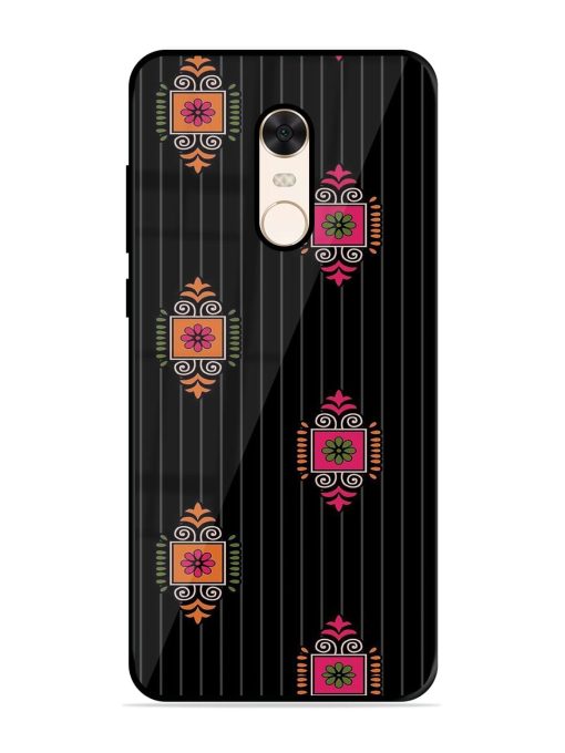 Ornate Elegance Glossy Soft Edge Case for Xiaomi Redmi Note 5 Chachhi