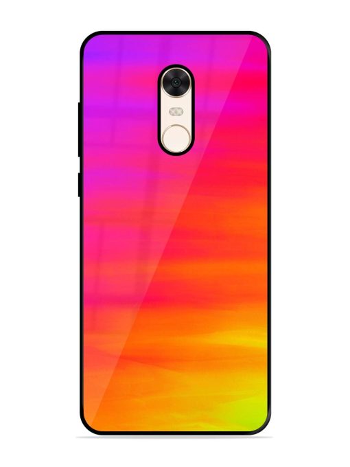 Neon Horizon Glossy Soft Edge Case for Xiaomi Redmi Note 5 Chachhi