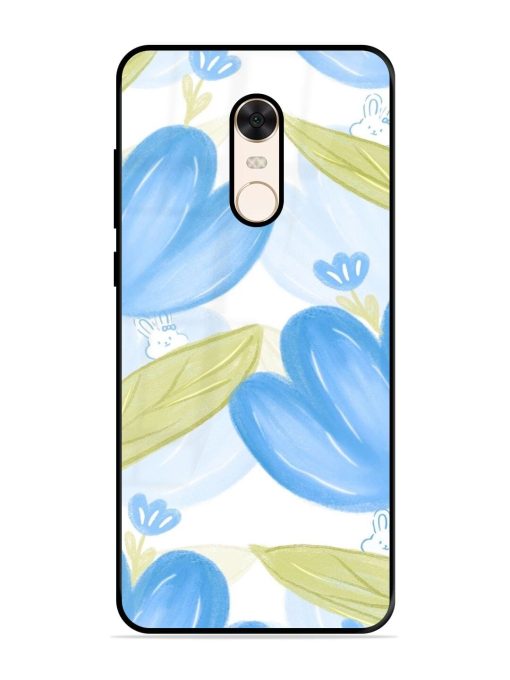 Bunny'S Blue Garden Glossy Soft Edge Case for Xiaomi Redmi Note 5 Chachhi