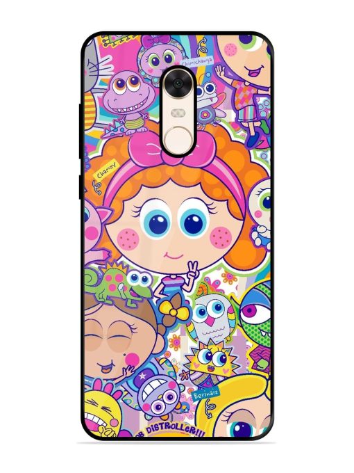 Distroller Friends Glossy Soft Edge Case for Xiaomi Redmi Note 5 Chachhi