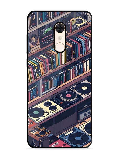 Music Lover'S Haven Glossy Soft Edge Case for Xiaomi Redmi Note 5 Chachhi