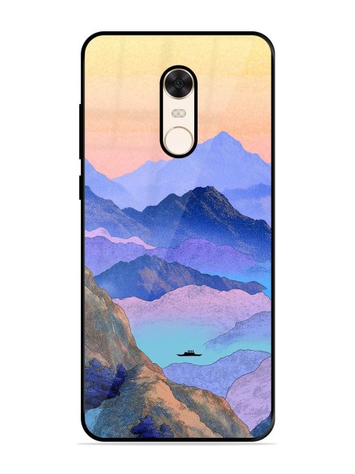 Mountain Mist Glossy Soft Edge Case for Xiaomi Redmi Note 5 Chachhi