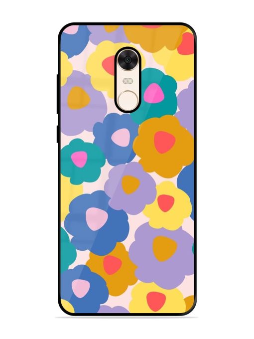 Flower Power Glossy Soft Edge Case for Xiaomi Redmi Note 5 Chachhi