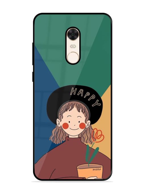 Happy Momo Glossy Soft Edge Case for Xiaomi Redmi Note 5 Chachhi