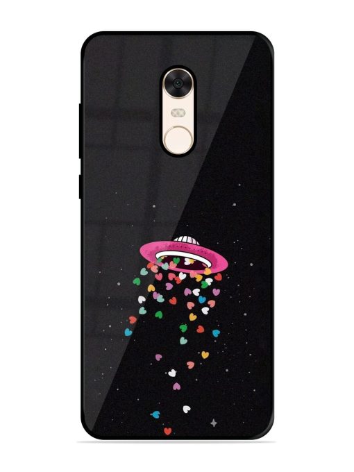 Love From Above Glossy Soft Edge Case for Xiaomi Redmi Note 5 Chachhi