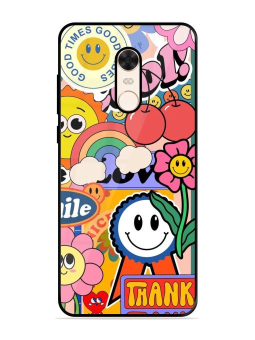 Good Times Good Vibes Glossy Soft Edge Case for Xiaomi Redmi Note 5 Chachhi