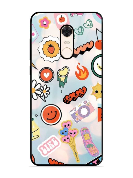 Cheerful Glossy Soft Edge Case for Xiaomi Redmi Note 5 Chachhi