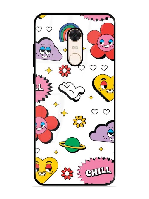 Whimsical Wonderland Glossy Soft Edge Case for Xiaomi Redmi Note 5 Chachhi