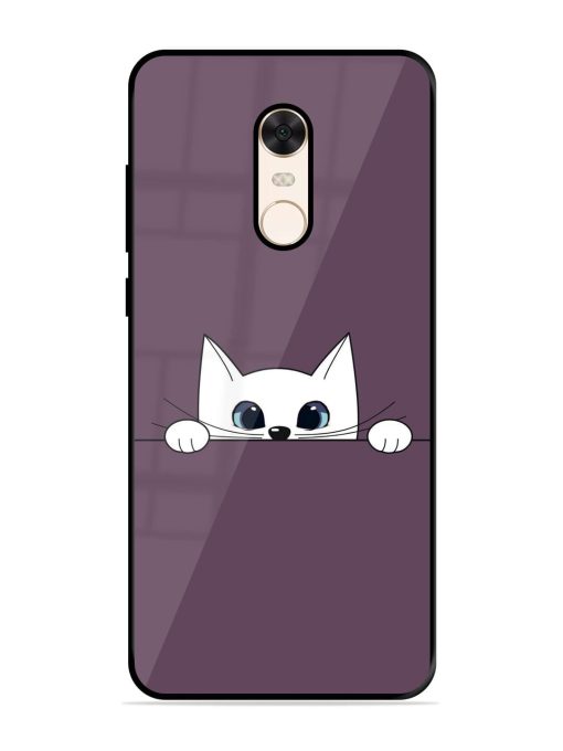 Peek-A-Boo Kitty Glossy Soft Edge Case for Xiaomi Redmi Note 5 Chachhi