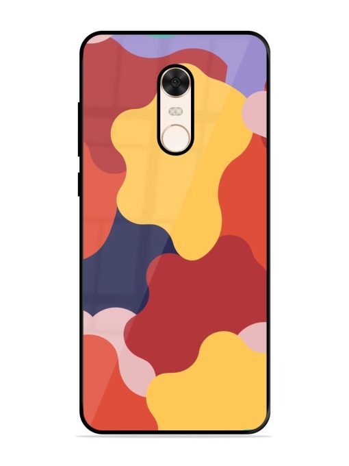 Gooey Color Chaos Glossy Soft Edge Case for Xiaomi Redmi Note 5 Chachhi