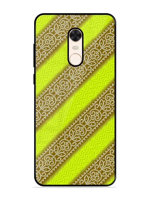 Golden Bandana Bliss Glossy Soft Edge Case for Xiaomi Redmi Note 5 Chachhi