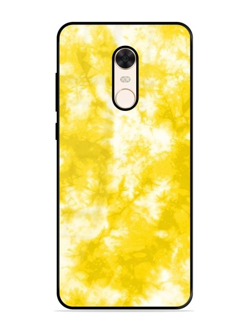 Golden Tie-Dye Twirl Glossy Soft Edge Case for Xiaomi Redmi Note 5 Chachhi