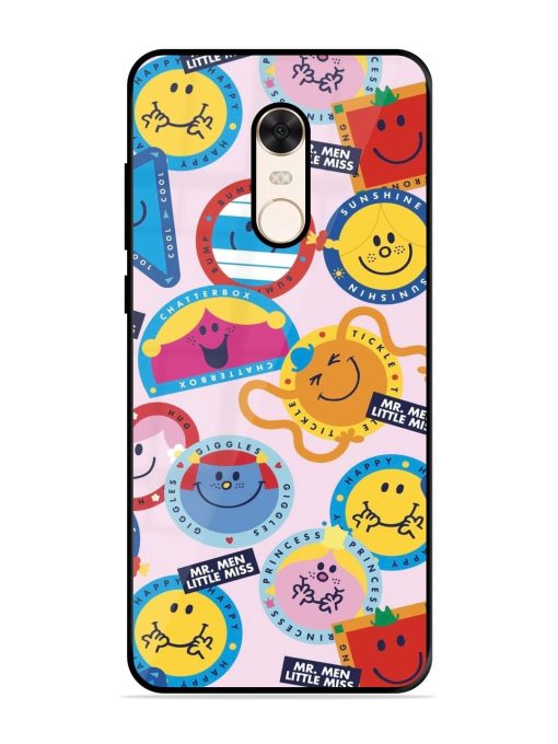 Whimsical Mr. Men & Little Miss Glossy Soft Edge Case for Xiaomi Redmi Note 5 Chachhi