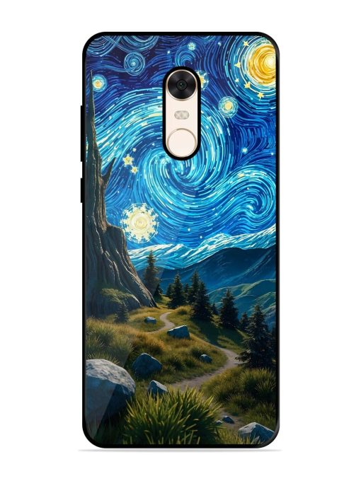 Starry Night In The Shire Glossy Soft Edge Case for Xiaomi Redmi Note 5 Chachhi