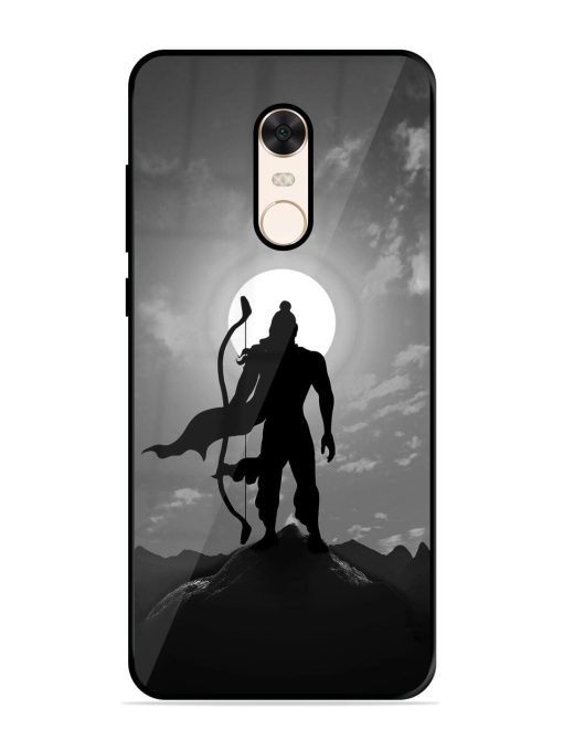 The Undefeated Warrior Glossy Soft Edge Case for Xiaomi Redmi Note 5 Chachhi