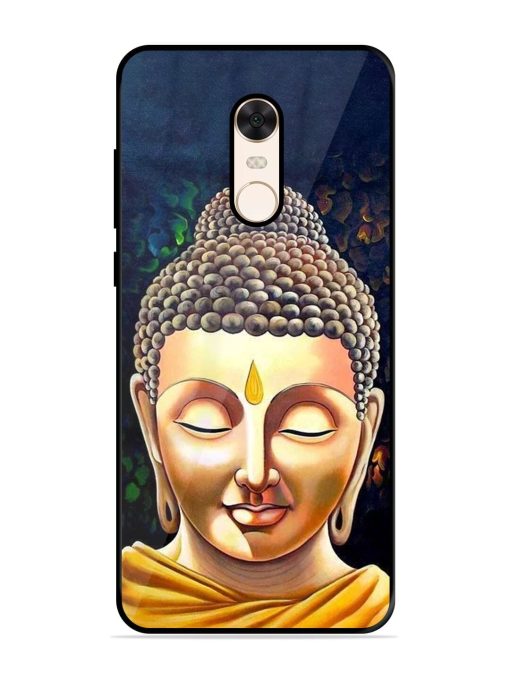 Buddha Face Glossy Soft Edge Case for Xiaomi Redmi Note 5 Chachhi