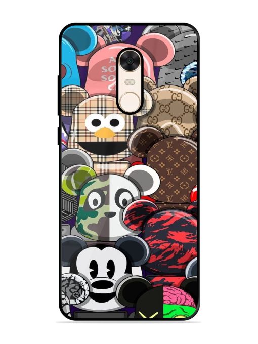 Streetwear Bearbrick Extravaganza Glossy Soft Edge Case for Xiaomi Redmi Note 5 Chachhi