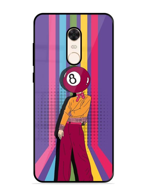 Eight Ball Fashionista Glossy Soft Edge Case for Xiaomi Redmi Note 5 Chachhi