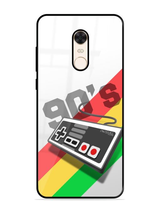 90S Nostalgia Glossy Soft Edge Case for Xiaomi Redmi Note 5 Chachhi