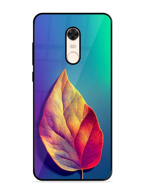 Autumn'S Embrace Glossy Soft Edge Case for Xiaomi Redmi Note 5 Chachhi