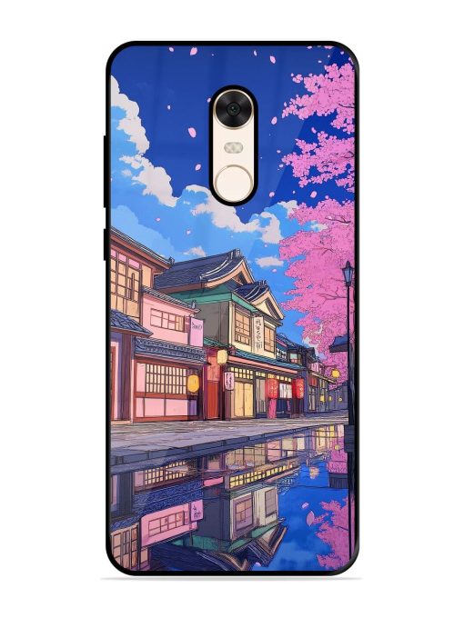 Tranquil Reflections Glossy Soft Edge Case for Xiaomi Redmi Note 5 Chachhi