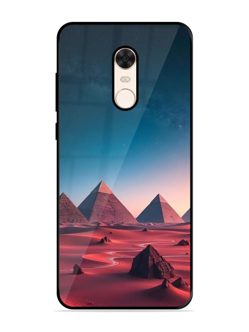 Ancient Wonders Sky Glossy Soft Edge Case for Xiaomi Redmi Note 5 Chachhi