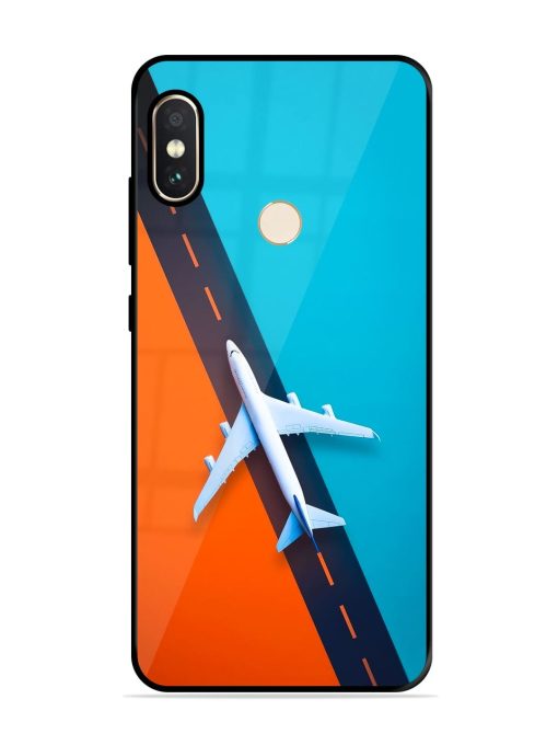 Skyward Bound Glossy Soft Edge Case for Xiaomi Redmi Note 5 Pro Chachhi