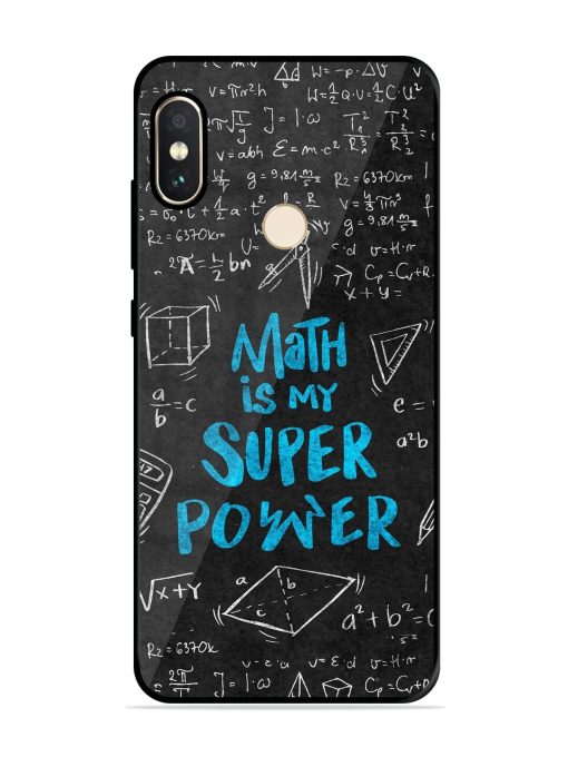 Math Magic Glossy Soft Edge Case for Xiaomi Redmi Note 5 Pro Chachhi