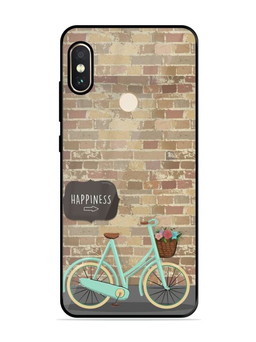 Pedaling Towards Happiness Glossy Soft Edge Case for Xiaomi Redmi Note 5 Pro Chachhi