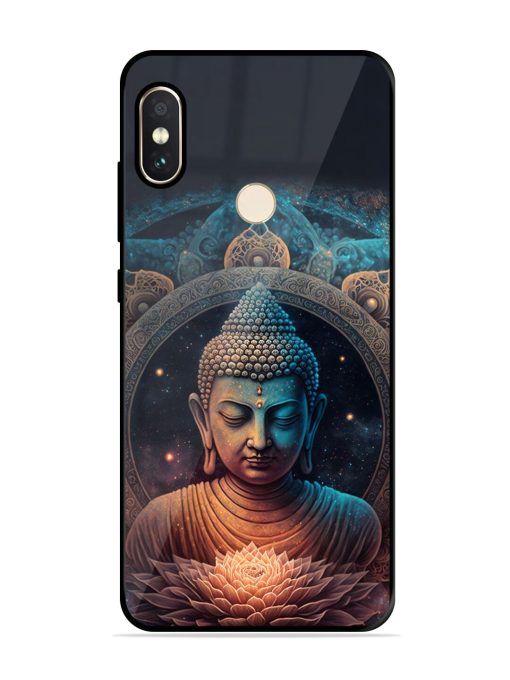 The Buddha Art Glossy Soft Edge Case for Xiaomi Redmi Note 5 Pro Chachhi