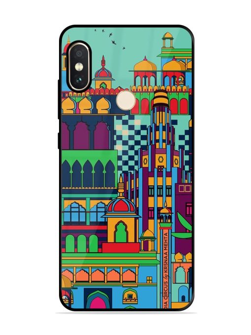 Indian Tapestry Glossy Soft Edge Case for Xiaomi Redmi Note 5 Pro Chachhi