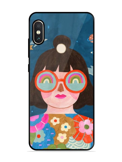 Dreamscape Vision Glossy Soft Edge Case for Xiaomi Redmi Note 5 Pro Chachhi