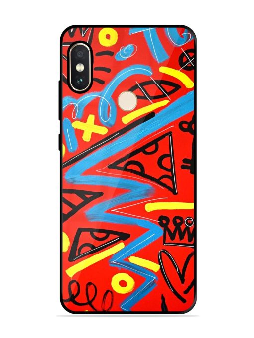 Groovy Garden Glossy Soft Edge Case for Xiaomi Redmi Note 5 Pro Chachhi