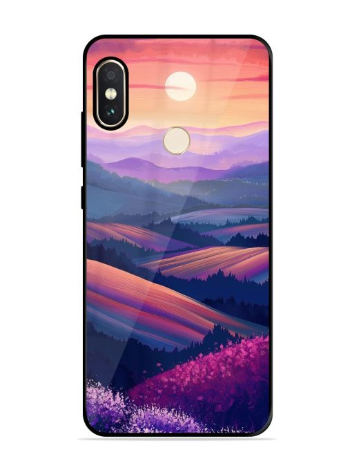 Twilight'S Embrace Glossy Soft Edge Case for Xiaomi Redmi Note 5 Pro Chachhi