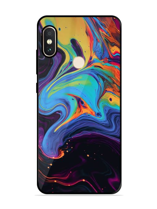 Liquid Dreamscape Glossy Soft Edge Case for Xiaomi Redmi Note 5 Pro Chachhi