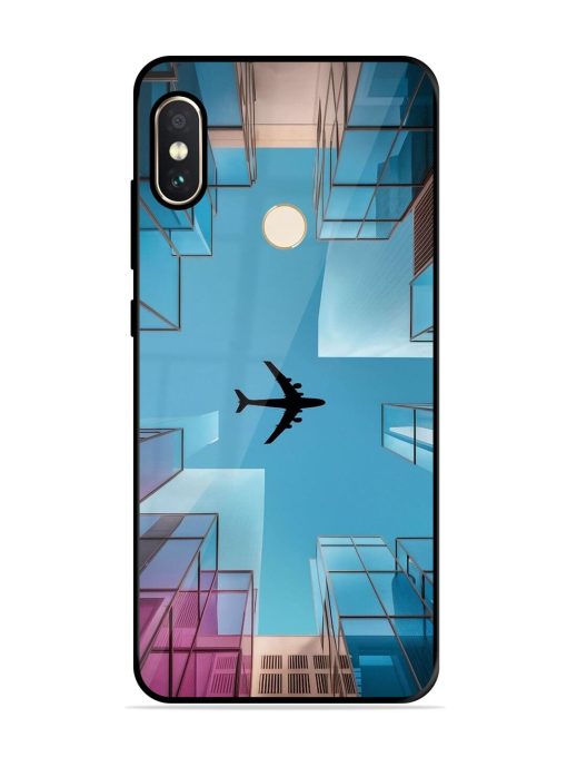 Urban Flightpath Glossy Soft Edge Case for Xiaomi Redmi Note 5 Pro Chachhi