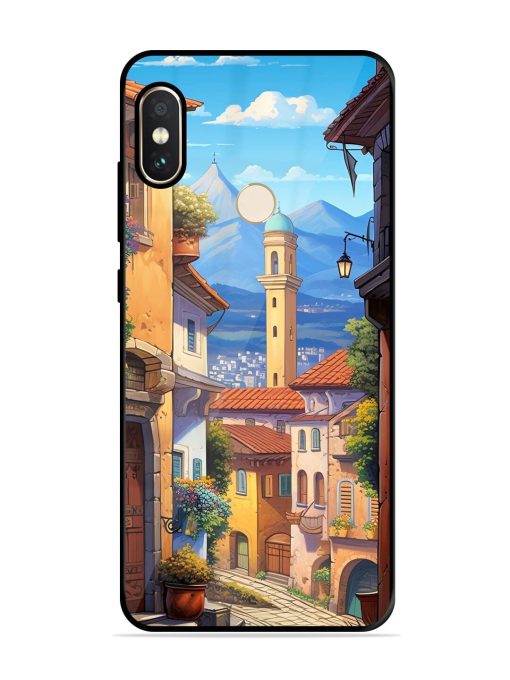 Tuscan Twilight Glossy Soft Edge Case for Xiaomi Redmi Note 5 Pro Chachhi