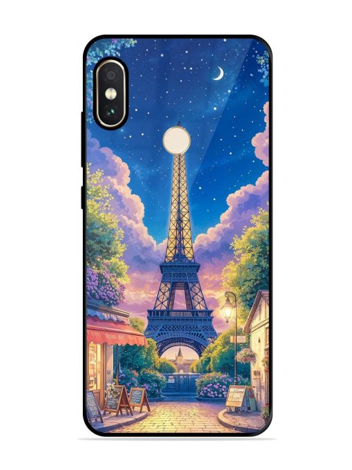 Twilight In Paris Glossy Soft Edge Case for Xiaomi Redmi Note 5 Pro Chachhi