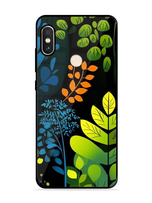 Midnight Garden Glossy Soft Edge Case for Xiaomi Redmi Note 5 Pro Chachhi