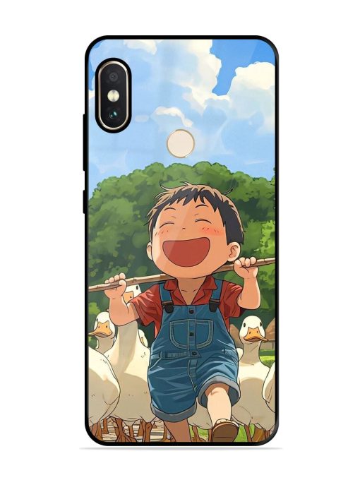 Duck Parade Glossy Soft Edge Case for Xiaomi Redmi Note 5 Pro Chachhi