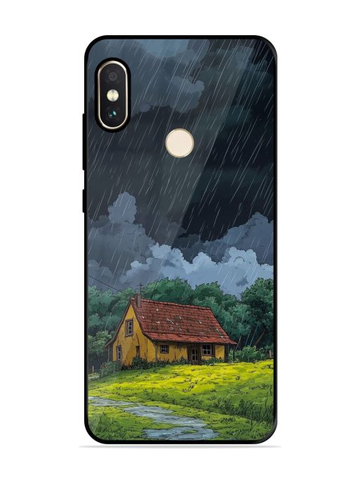 Rainy Day Retreat Glossy Soft Edge Case for Xiaomi Redmi Note 5 Pro Chachhi