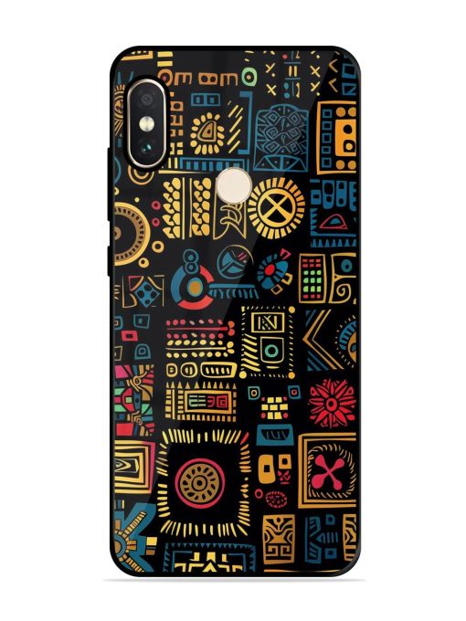 Tribal Tapestry Glossy Soft Edge Case for Xiaomi Redmi Note 5 Pro Chachhi