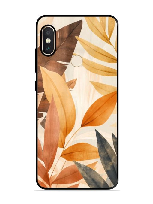 Earthy Elegance Glossy Soft Edge Case for Xiaomi Redmi Note 5 Pro Chachhi