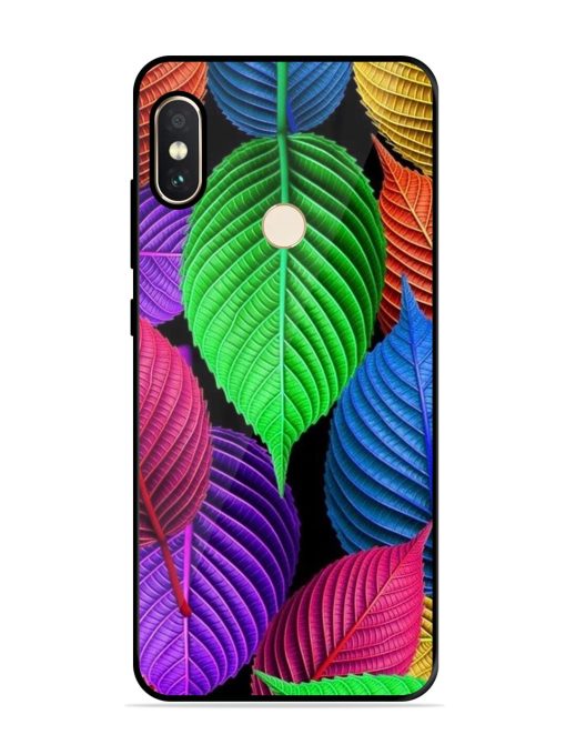 Rainbow Leaf Symphony Glossy Soft Edge Case for Xiaomi Redmi Note 5 Pro Chachhi