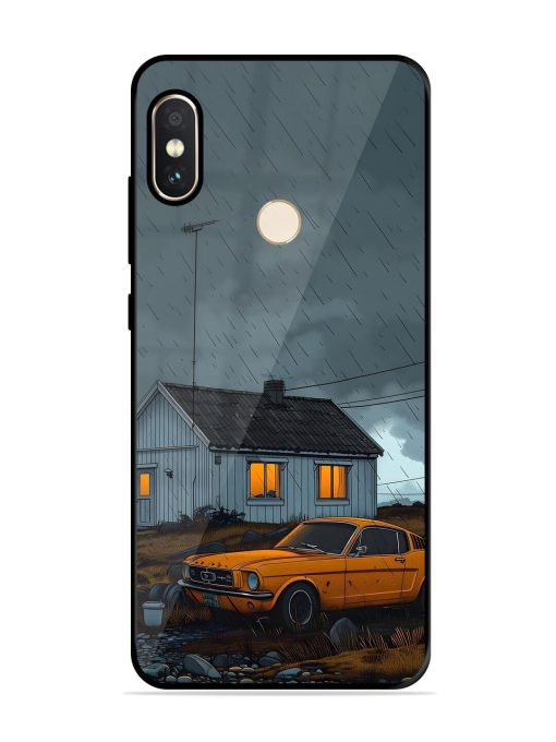 Rainy Day Retreat Glossy Soft Edge Case for Xiaomi Redmi Note 5 Pro Chachhi